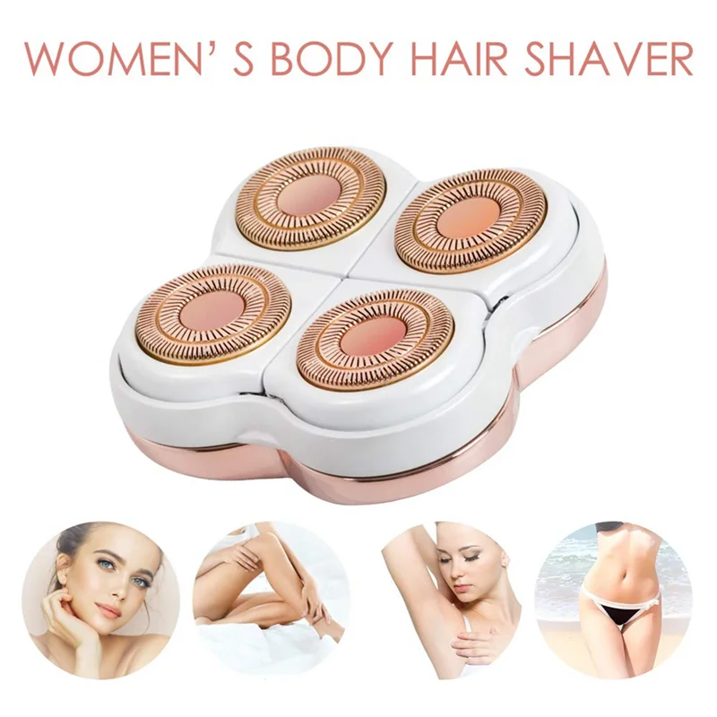 A98G-Legs Hair Remover Replacement Head For Women For Finishing Touch Flawless Electric Legs Shaver Rose Gold 2Pcs