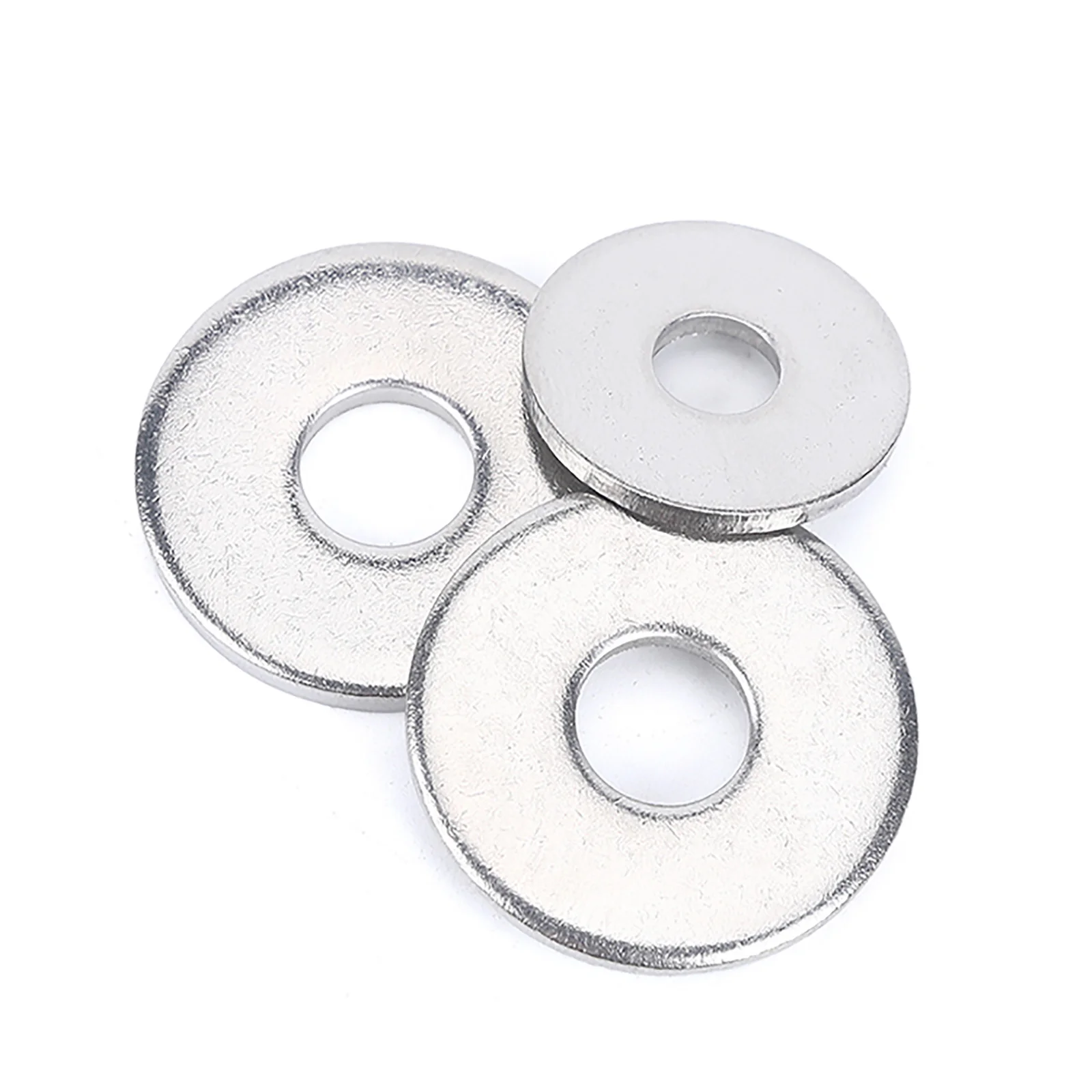 304 Stainless Steel Gasket, Metal Screw Gasket, Enlarged and Thickened  Circular Meson M12 M14 M16 M18 M20