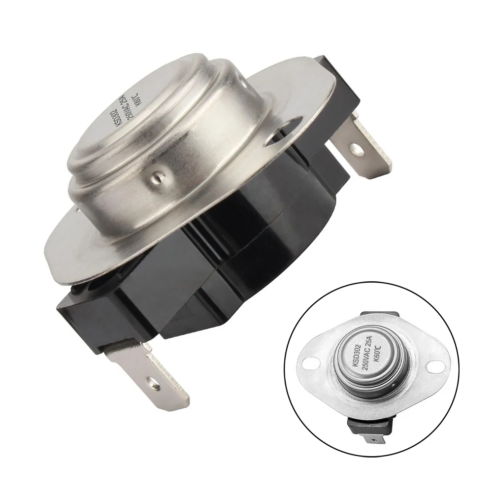 Thermostat Sensor Snap Disc Switch Pellet Stove Repair Ceramic Construction Closes At 140 F Proof Of Fire Feature