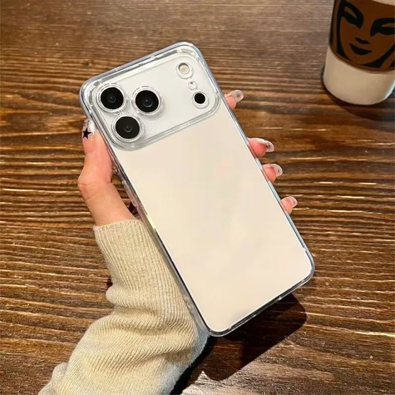 1.5mm Thick Soft TPU Clear Phone Case For iphone 17 Pro Max 18 ProMax 17 Air Transparent Cover Cases view 3