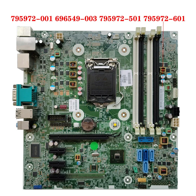 

FOR HP ProDesk 600 G1 SFF Q85 DDR3 16G Motherboard 795972-001 696549-003