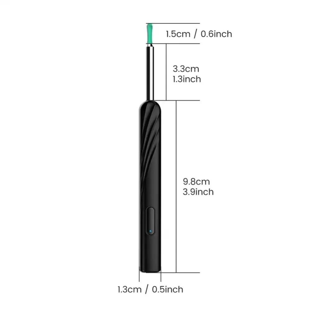With Camera Visual Ear Scoop Portable Earwax Removal Otoscope Endoscope Camera for Android IOS Ear Wax Removal Tool For Adult