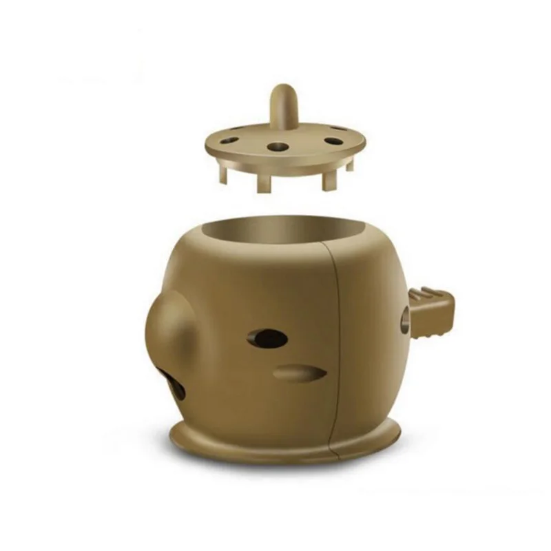 HANRIVER 1 قطعة صندوق الكى وعاء أنبوب لصق استبدال Moxa عصا الجسم الراحة الاسترخاء الوخز بالإبر لينة العناية بالحرارة العلاج الألم