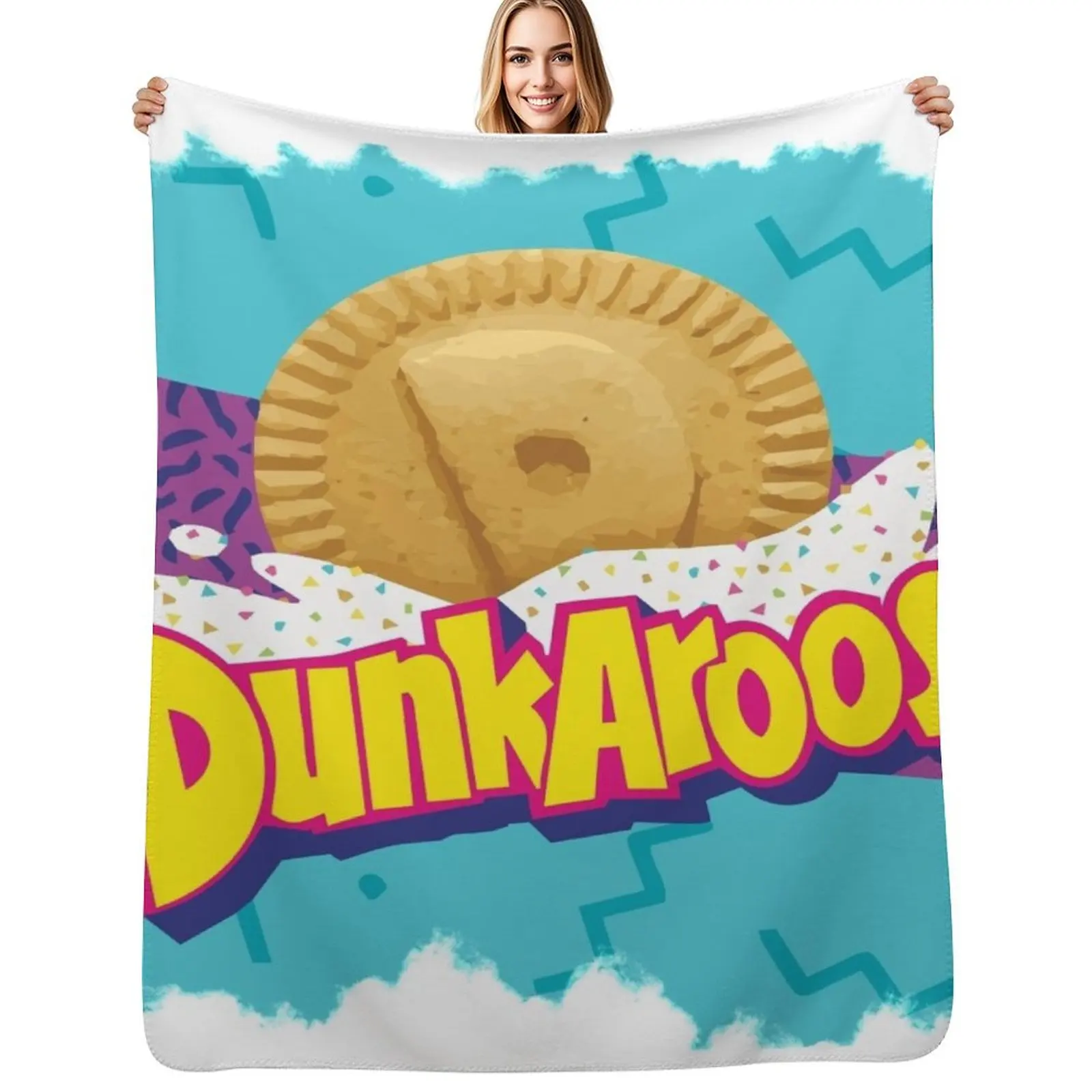

Dunkaroos Shirt Throw Blanket Luxury Thicken anime blankets ands Multi-Purpose Blanket
