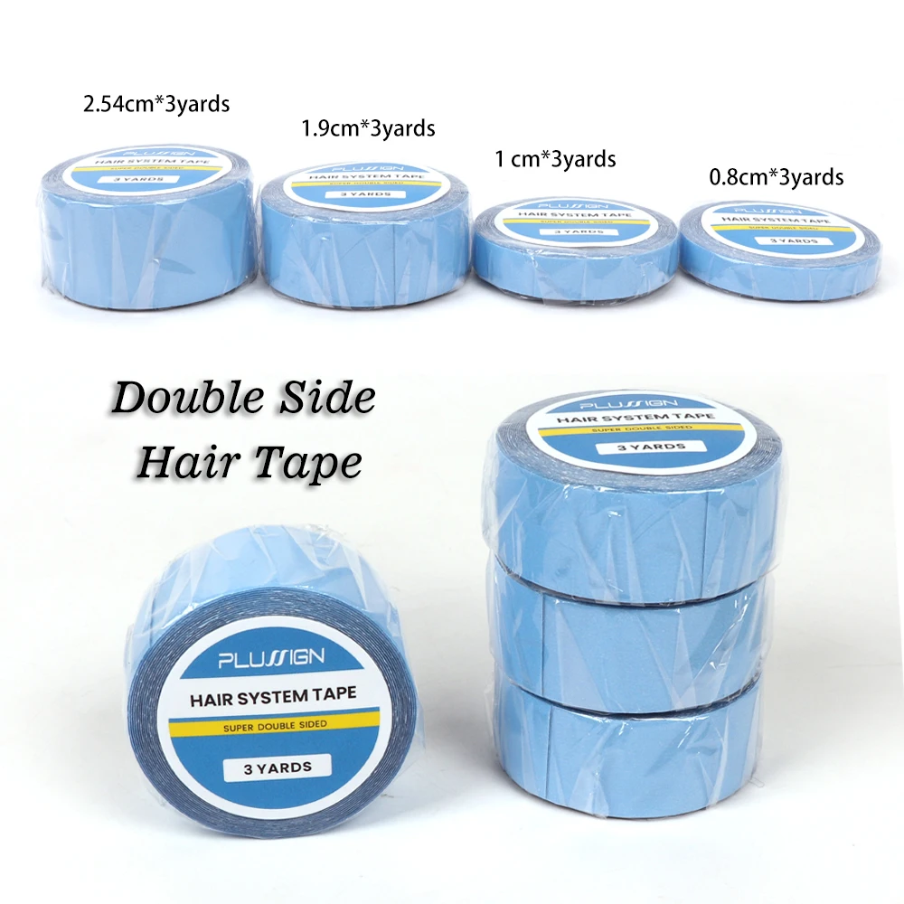Ultra Hold selbstklebendes Spitzenperückenband, 3 Yards/Rolle, Großhandelspreis, beste Qualität, Spitzenperückenkleber, Haarsystem-Klebeband für Toupet und Perücken – Detail 1