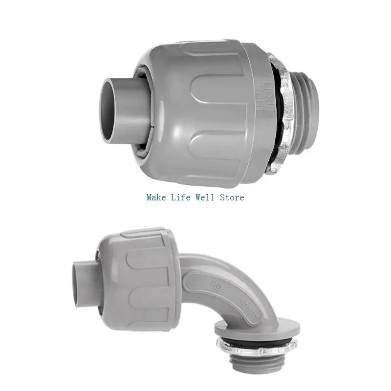 High Impact Conduit Elbow Fittings Tight Conduit Adapters 30pcs for Outdoor Use