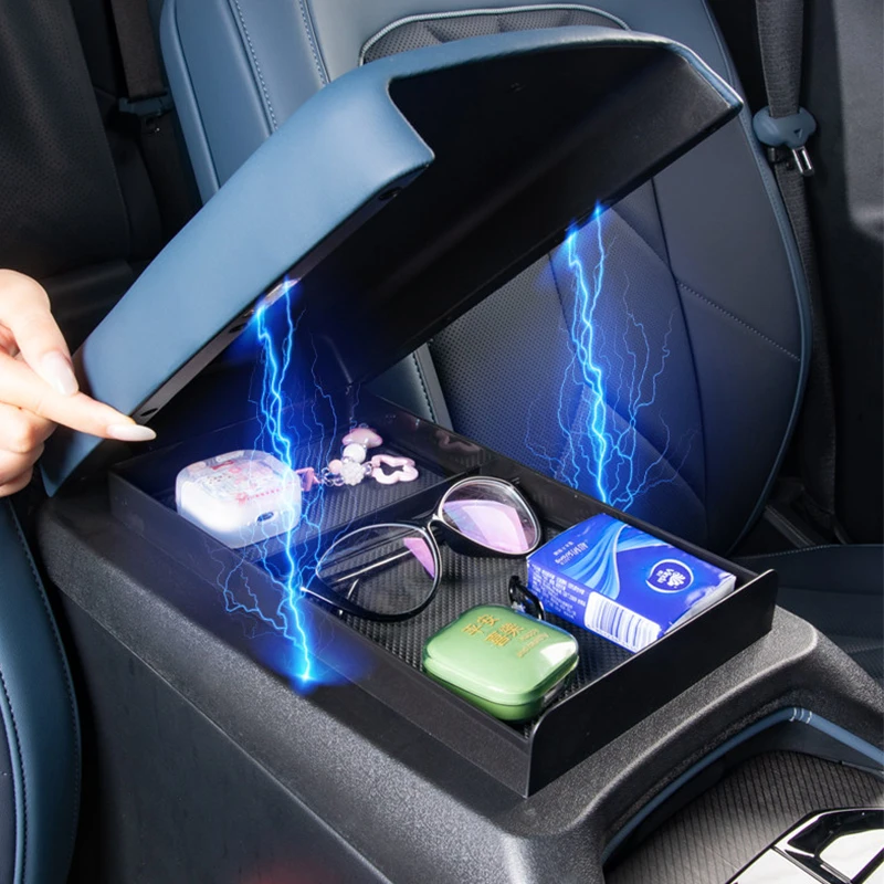 

For BMW X3 G45 G48 2025 2026 Armrest box protective pad height pad storage box car interior supplies