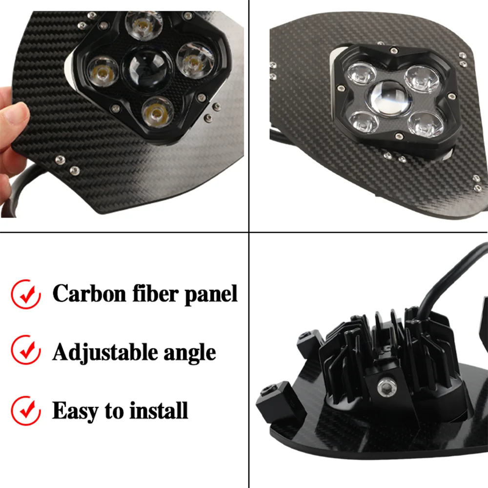 Motorcycle LED Modification Headlight Assembly For KTM EXC 450 300 250 150 EXCF 350 XCW 300 XCF-W 2017 - 2023 Accessories