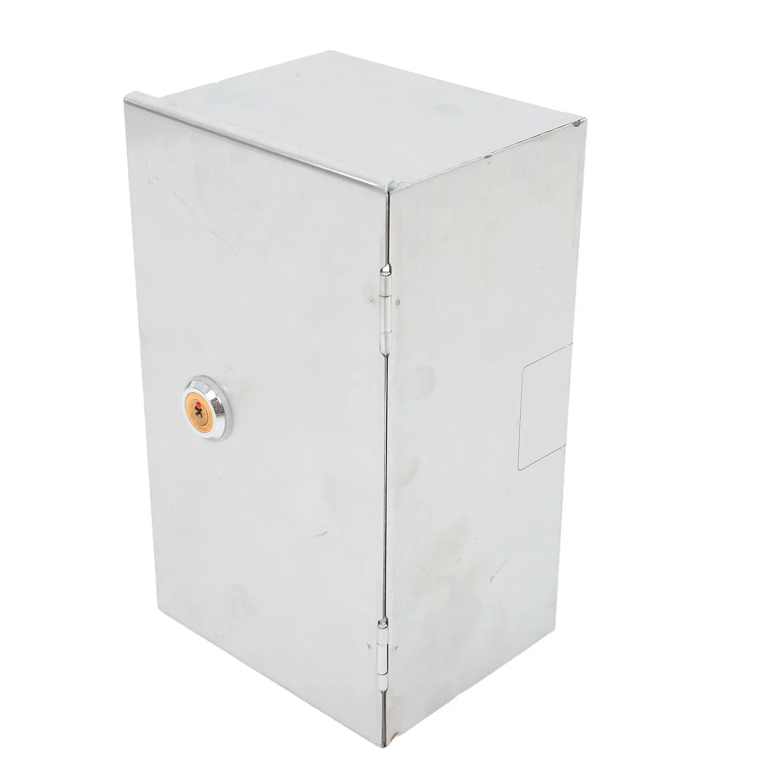 

Водонепроницаемый защитный короб из нержавеющей стали на 2 розетки с замком, усиленный, для электрических розеток и выключателей, надежная защита для настенного монтажа