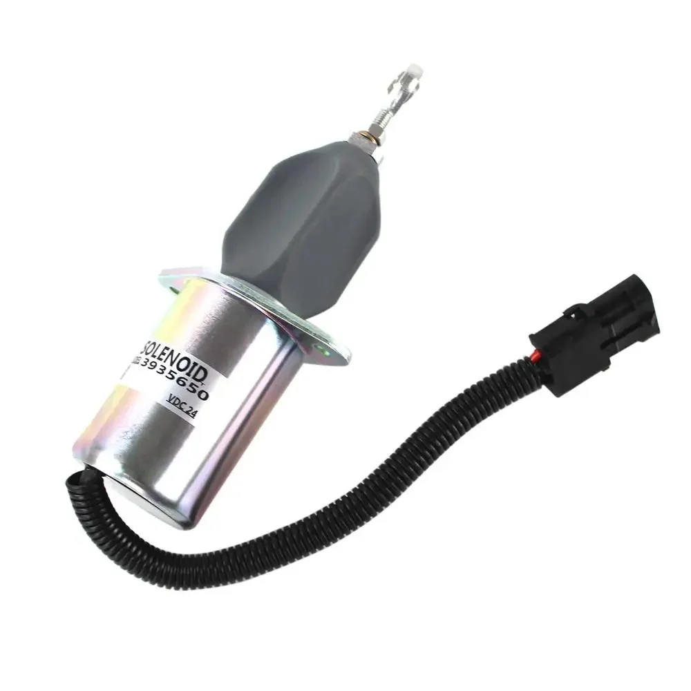 

Stop Solenoid Valve 12V for Cummins 4BT Case 550h Fuel Shutoff Solenoid 3991167 SA-4941-12 3964627 J932529 J931167 J930658 New