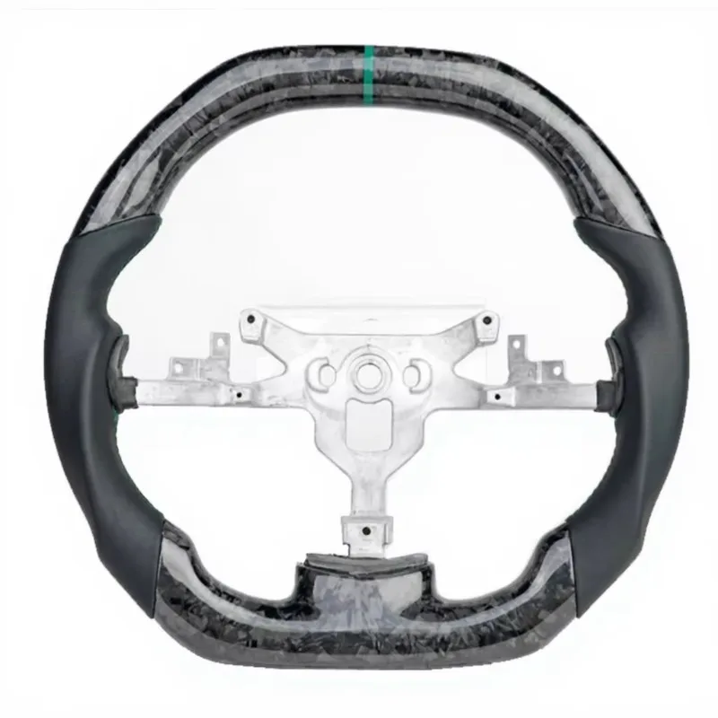 Forged Carbon Fiber Leather Steering Wheel for Chevrolet Corvette C6 Custom Steering Wheel