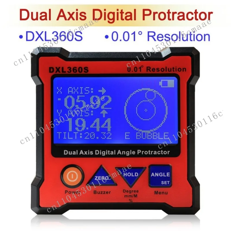 High Precision 0.005 Laser Electron Level TLL-90S Dual Axis DX360S Inclinometer DX360