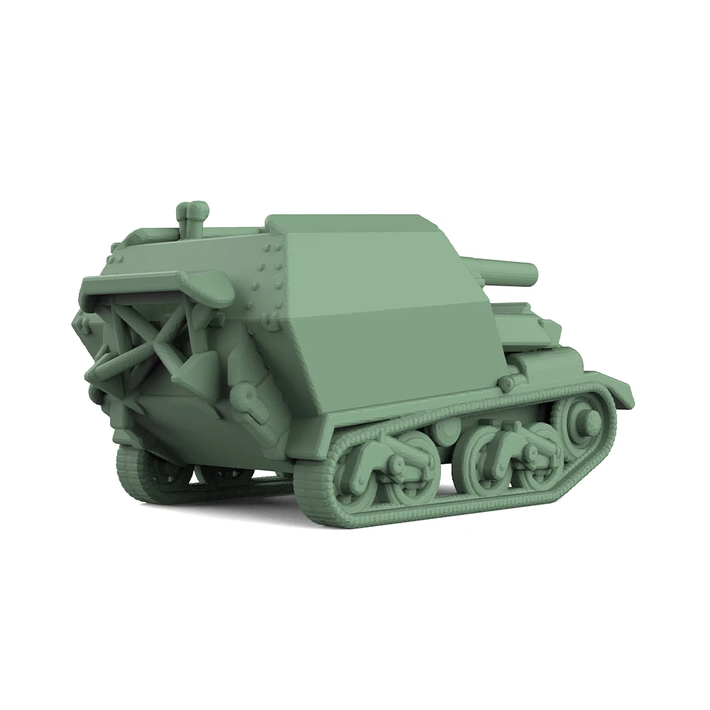 SSMODEL SS576 1/700 1/200 Military Model Kit German G.Pz.Mk.VI(e) Self-Propelled Gun Miniature Static Model War Games