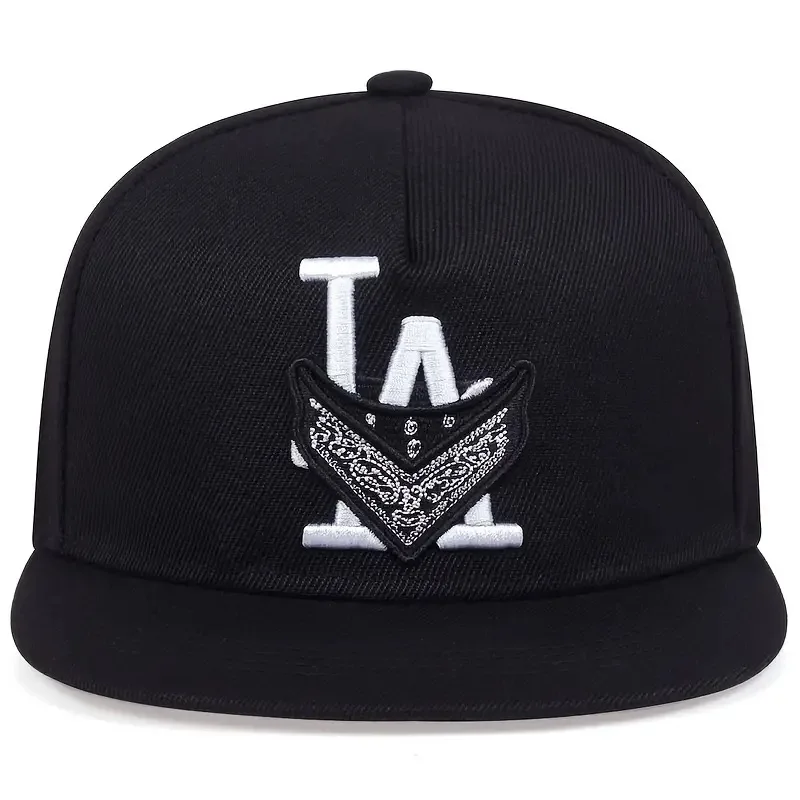 New Letter Wing Pattern Side Coconut Tree Embroidery Fashion High Quality Snapback Men's Versatile Casual Baseball Hat