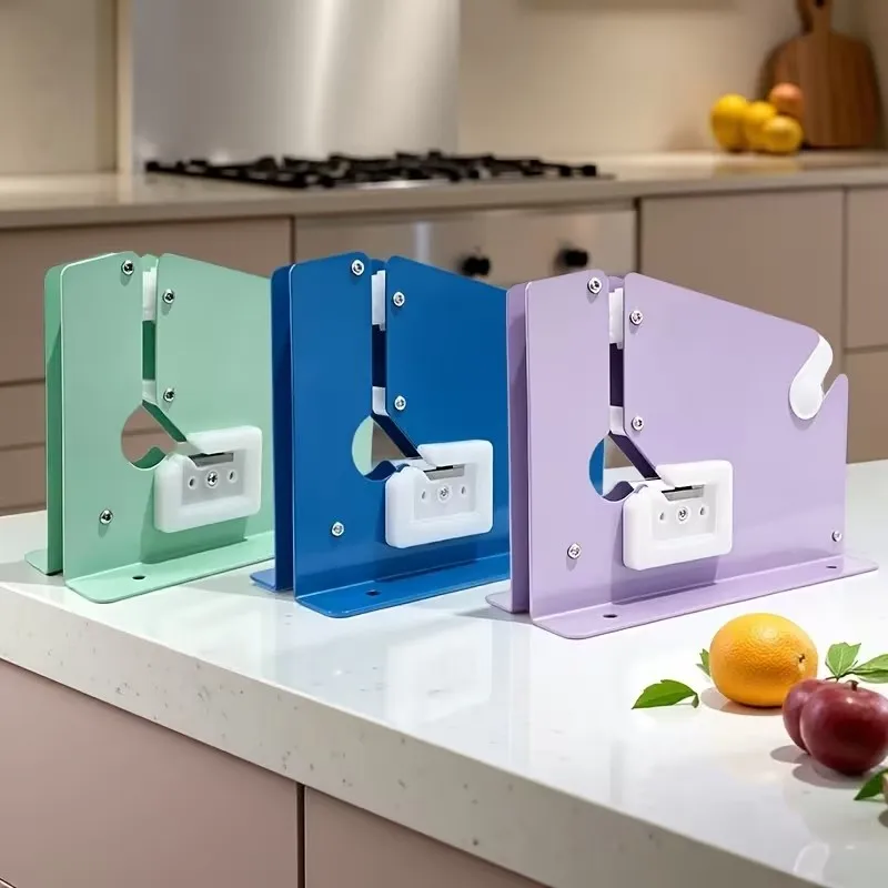 Manual Plastic Bag Sealing Machine, Handheld Bag Sealer for Supermarket Fresh Produce, Portable Plastic Bag Tying Machine, Food Packaging Sealing Tool for Grocery Markets, Non-Food Contact Design, Suitable for Daily Packaging Operations in Retail Stores