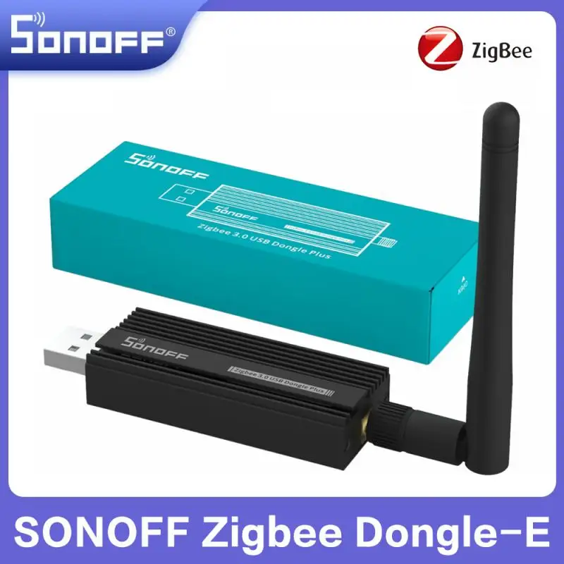 

USB-ключ SONOFF Dongle-E Zigbee 3,0, универсальный шлюз ZigBee через ZHA или Zigbee2MQTT, поддержка SONOFF ZBMINI S26ZBR2 SNZB