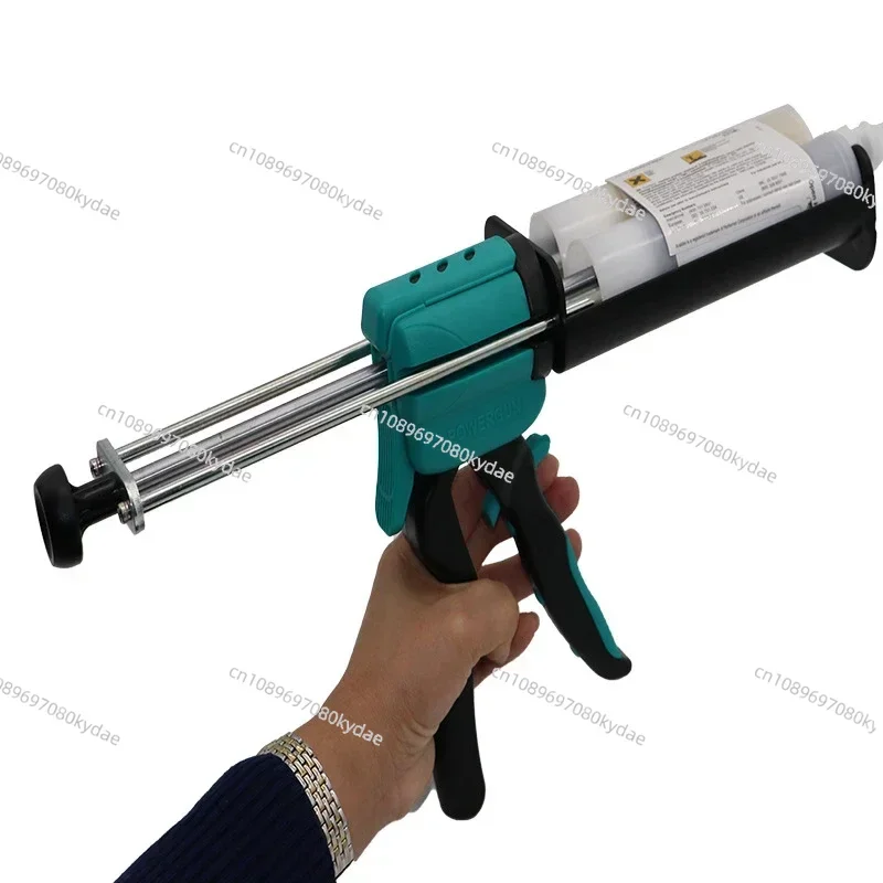 Upgrade 2:1 Two-component Metal Rod Propelled Acholda AB Glue Gun Spot Structural Glue Glue Tools