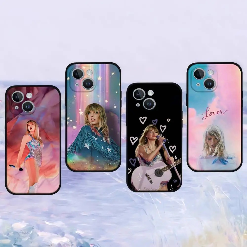 T-Taylor Showgirl S-SwiftS Phone Case Black Phone Case For IPhone 17/16/15/13/14 Pro Max/ 11Plus/X/Xr/Xs Max/12mini