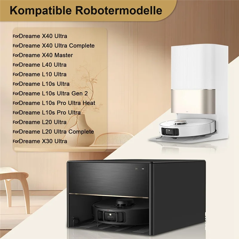 드림 X40 울트라 /L40 울트라 /L10 울트라 /L10s 울트라 /L10s 울트라 2세대 로봇 청소기용 ABGP-트리컷 브러시 교체 부품