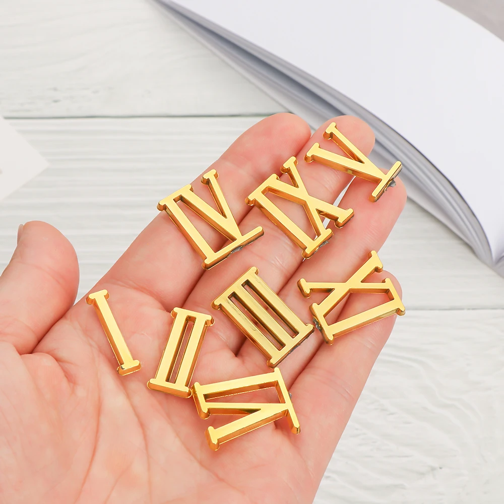 أداة إصلاح بالأرقام الرومانية ، رقم عربي ، أجزاء ساعة كوارتز ، استعادة الملحقات ، مجموعة واحدة