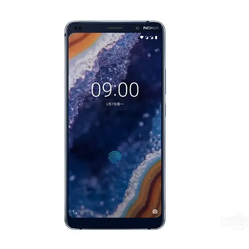 Nokia 9 PureView 4G CPU Qualcomm Snapdragon 845 12MP Cameraoriginal SmartPhone Battery capacity 3320 mAh Used phone