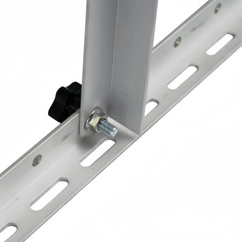 Solar Panel Bracket 0-90° Adjustable Foldable Wall-Mounting Support Installed in RV Caravan Camper Deck Roof  Used for Fixation