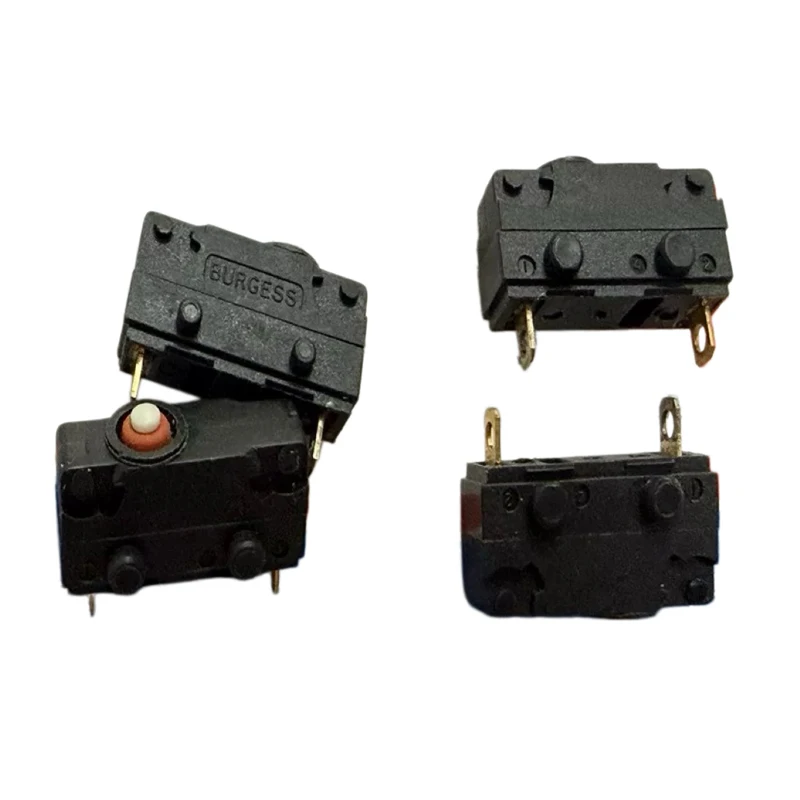 1PCS/LOTS 100% Swiss FOR bURGEss V4NCS Waterproof and Dustproof 2-pin Micro Switch Travel Limit Reset Button Lightly Touch