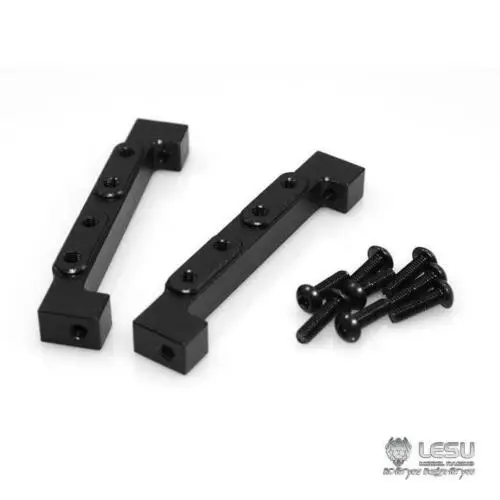 

1/14 LESU Front Double Servo Metal Fixed Holder Model RC Tractor Truck for Tamiyaya DIY Model Toy Spare Parts TH02506