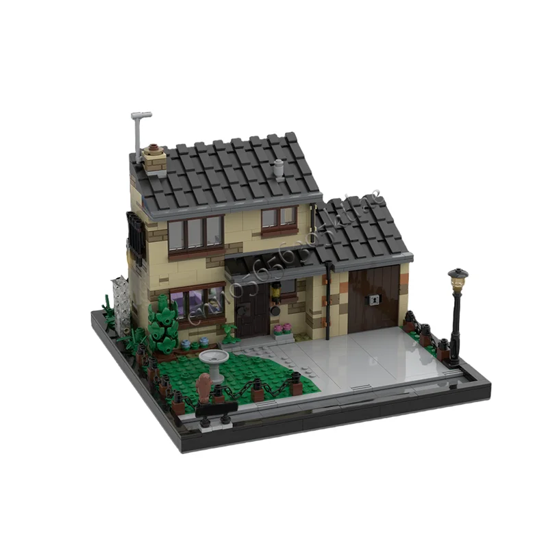 388 قطعة MOC المدينة الحديثة عرض الشارع 4 محرك مشهد بناء نموذج لتقوم بها بنفسك مخصص لغز التكنولوجيا الإبداعية الجمعية الاطفال اللعب الهدايا