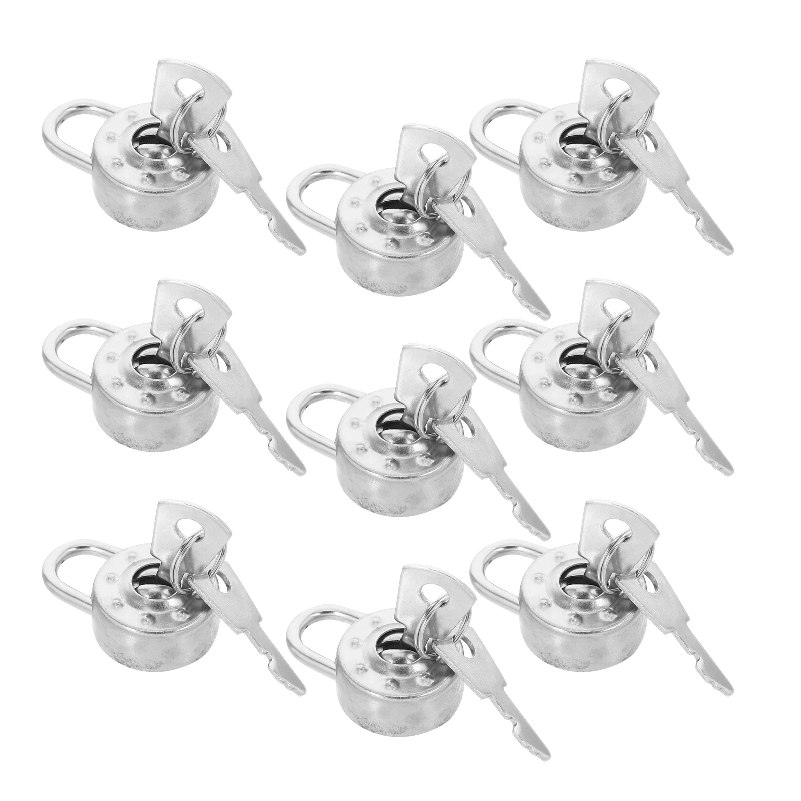 

1 set Mini Stationery Locks Zinc Alloy Key Lock Set for Diaries Bags Crafts Toys Safety Hardware