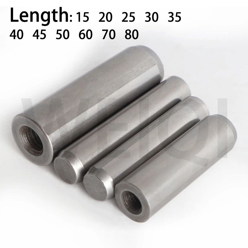 VCN615 Dowel Pin SUJ2 M5-M16 Smooth Body Hardness 58HRC Positioning Stopped Dowel Pin Cylindrical Pin Locating Dowel
