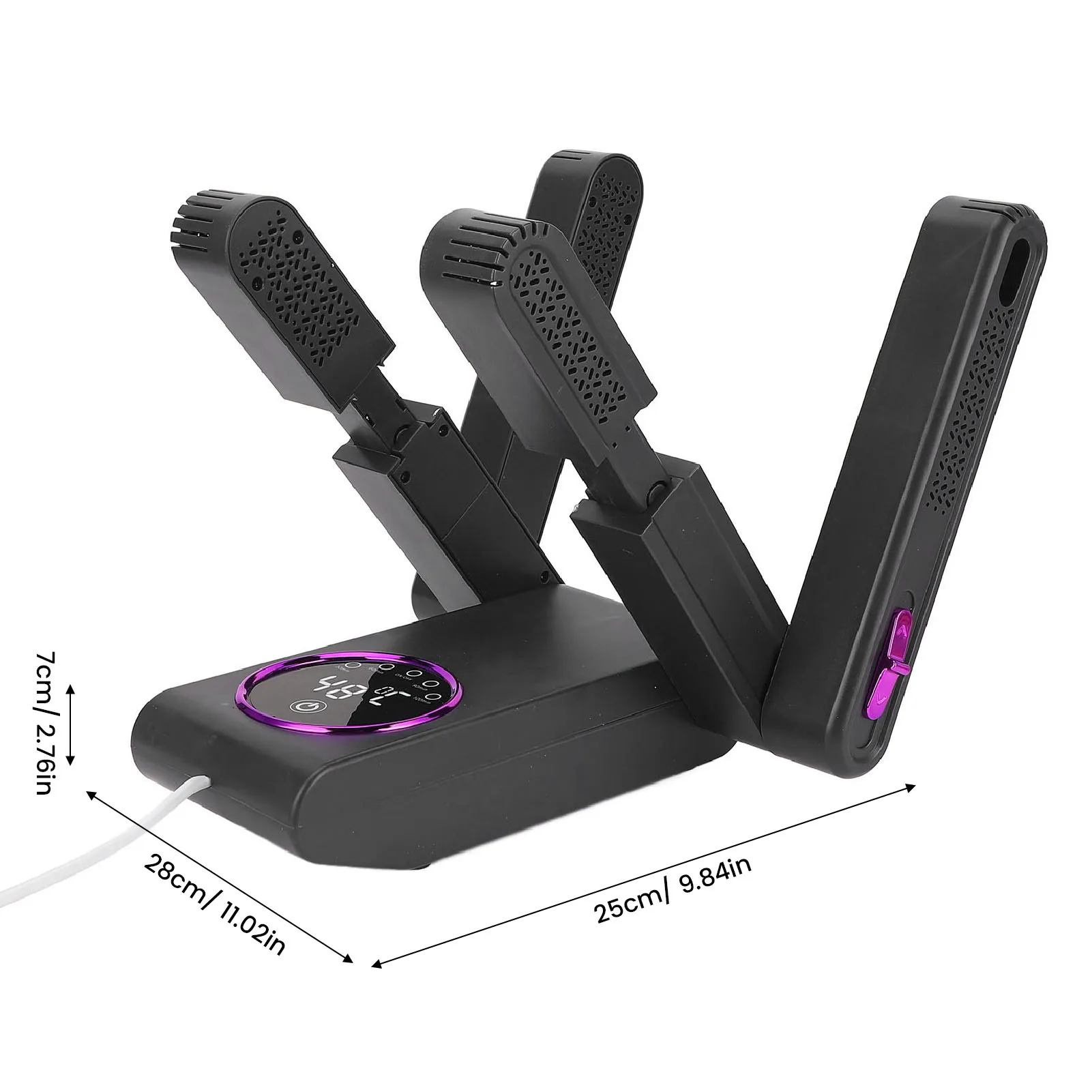 مجفف الأحذية الكهربائي كفاءة السيارات درجة حرارة ثابتة المحمولة التمهيد مجفف التجفيف السريع التمهيد دفئا التدفئة الموحدة للسفر