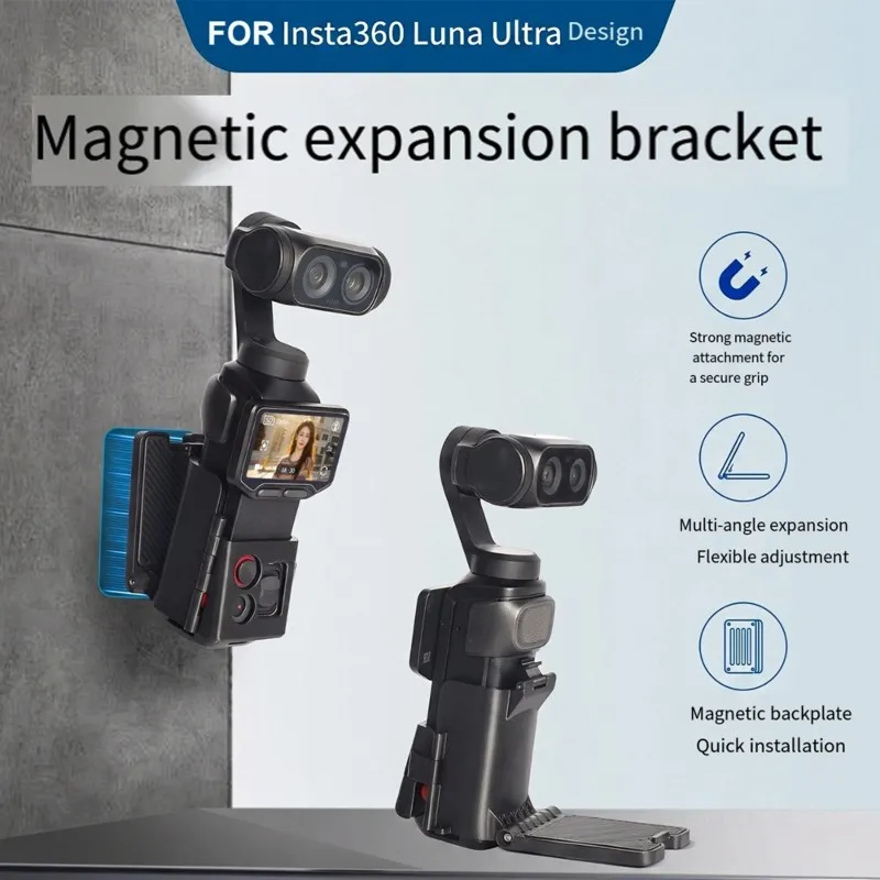 Magnetic Mount Base For Luna Ultra - Car Suction Cup & Multifunctional Desktop Accessory