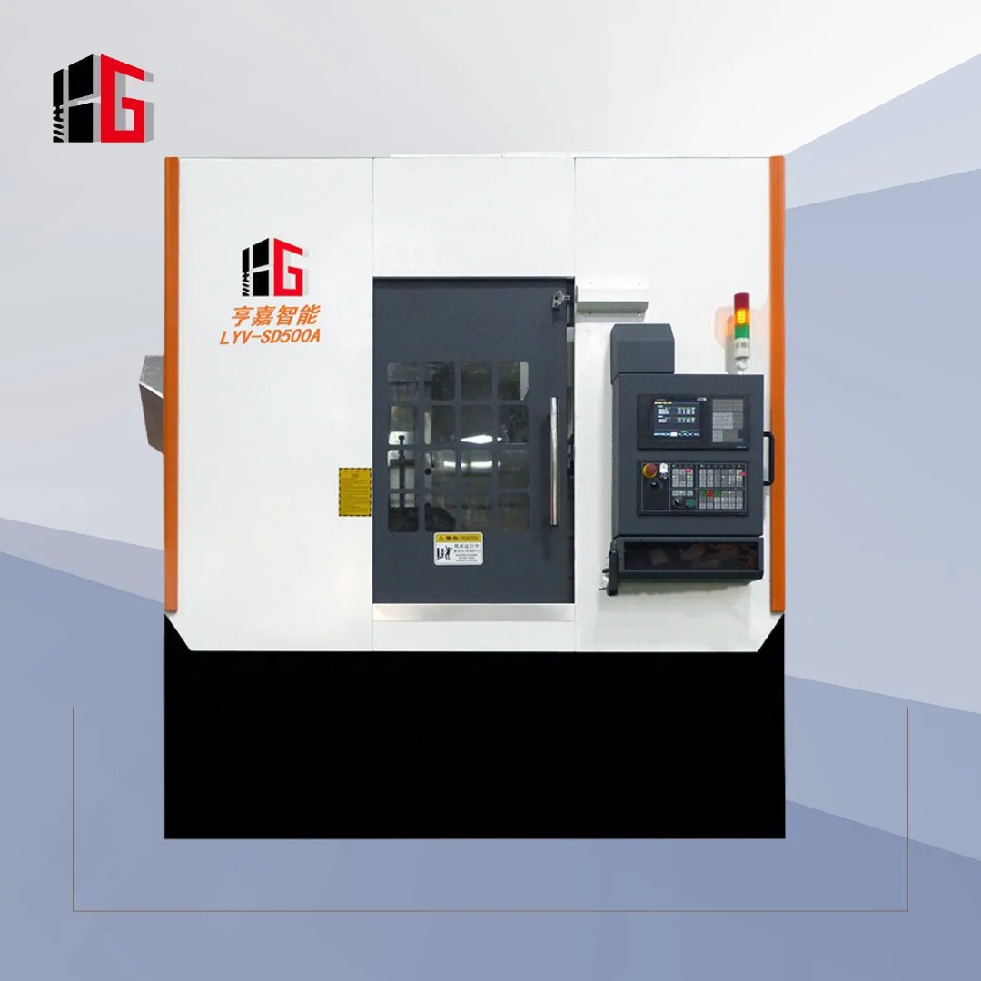 Hengga Lyv-Sd500 Cnc With Turret Vertical Turning Hine Automatic Centre Brake Disc Lathe Hining