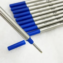 Luxury MB Roller Ball Pen Refill 0.7mm Black / Blue (10 Pieces/Lot )School Stationery Accessories Write Smooth