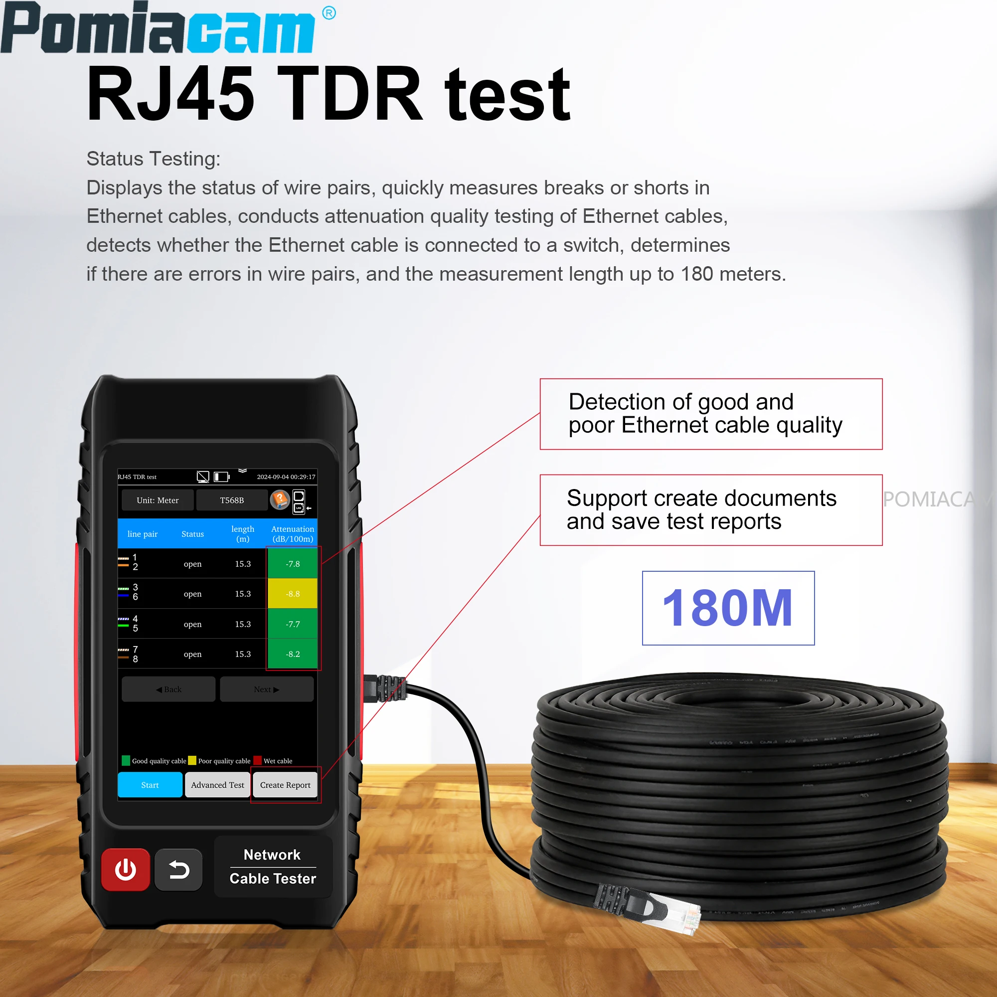 All-in-One Network Cable Testing Tool  PoE VFL OPM TDR Level Meter Test IP Search Scan Tracer LT-600 LT-600S LT-600M LT-600T