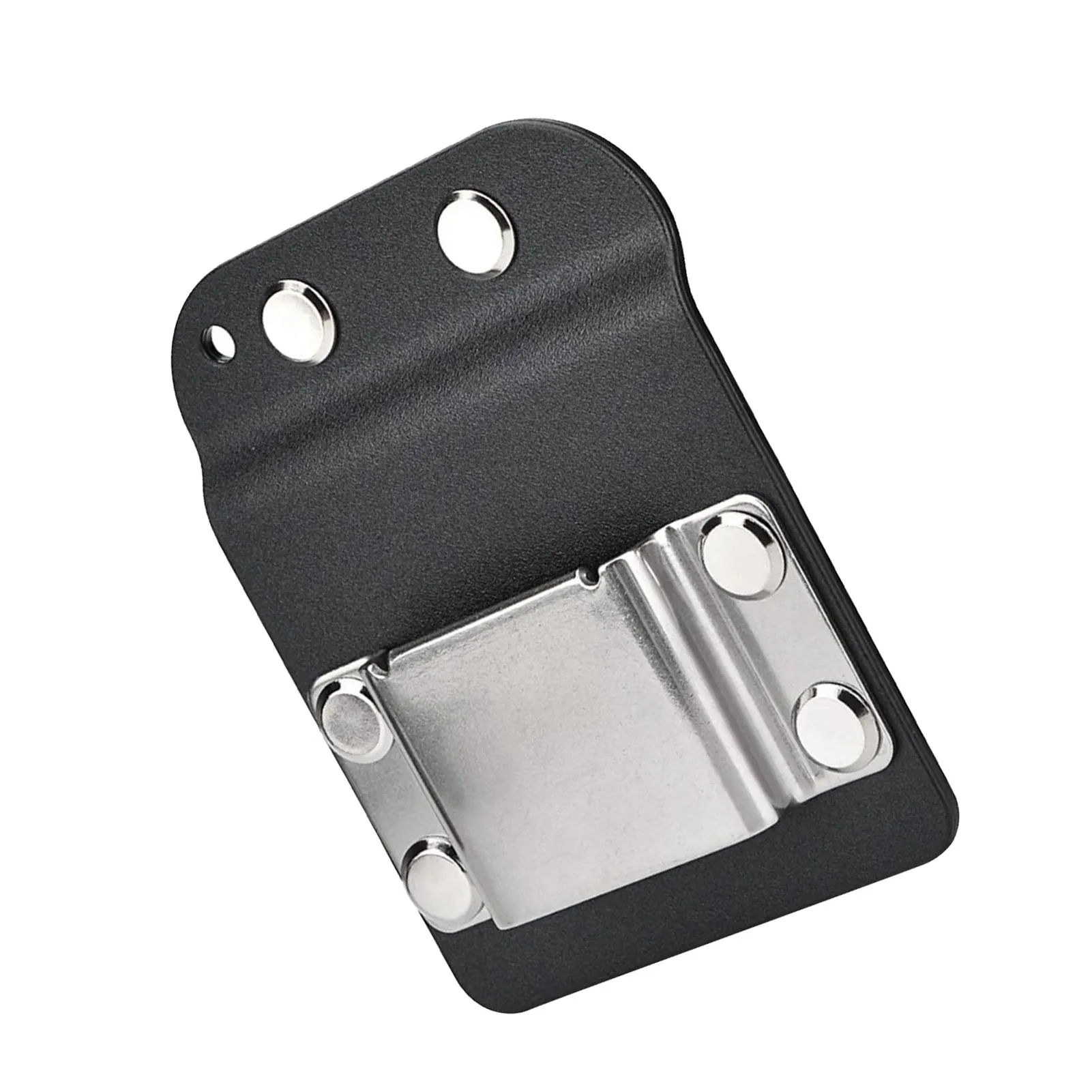 Drill Belt Clip Drill Belt Holder Stainless Steel Hook Electric Drill Tape Measure Holder Belt Clip for Belts Width Up to 2 Inch