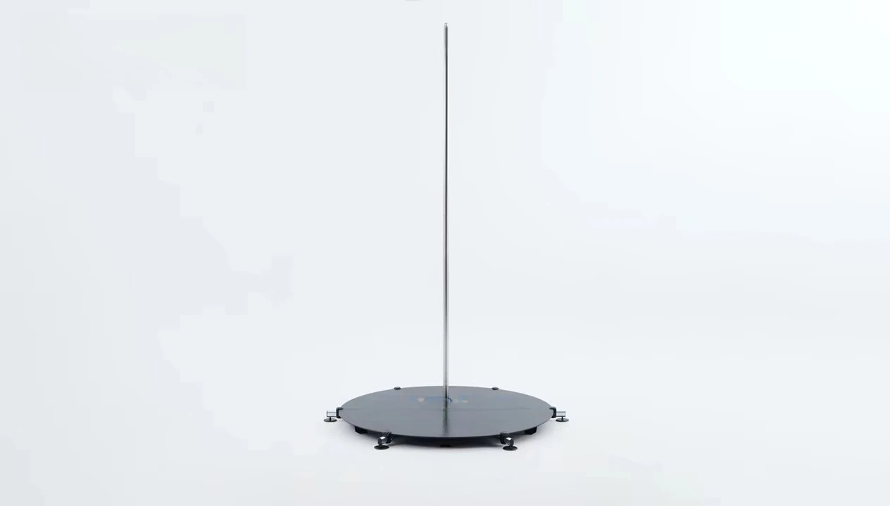 نسخة محدثة من مجموعة أدوات مسرح الرقص، رقص القطب مع مسرح ثابت قابل للإزالة #5