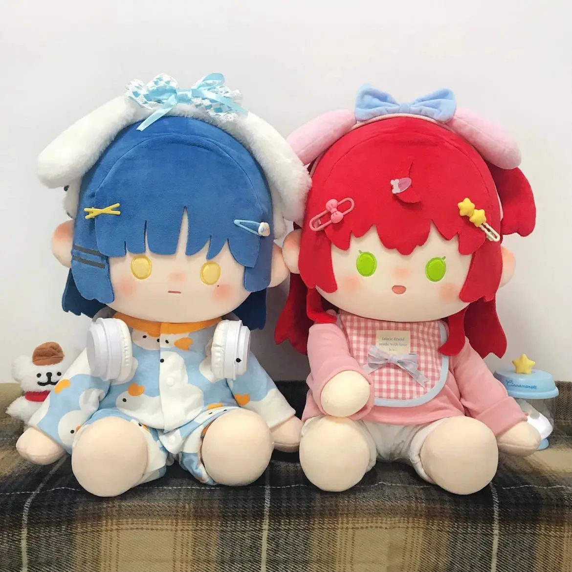 

40cm Bocchi The Rock! Yamada Ryo Kita Ikuyo Cosplay Soft Plush Doll Body Dress Up Cotton Stuffed Plushie Toy Doll Figures Gifts