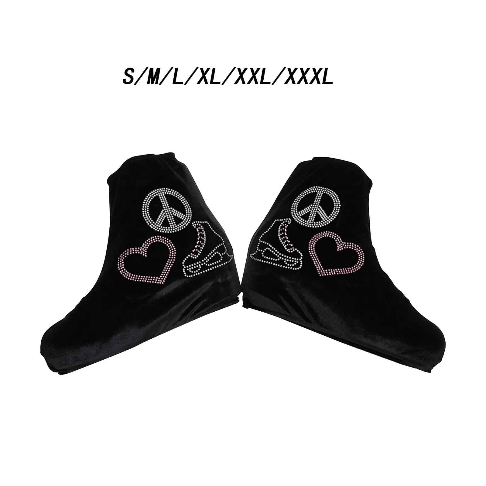 Ice Skate Cover Accessories Anti Scratch Ice Blade Guards Portable Anti Dirt Boot Cover Lightweight Organizer Skating Cover