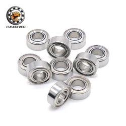 R188ZZ ABEC-9 Bearing 6.35x12.7x4.762 mm 10Pcs High Speed Double Metal Shield Micro Bearing 1/4
