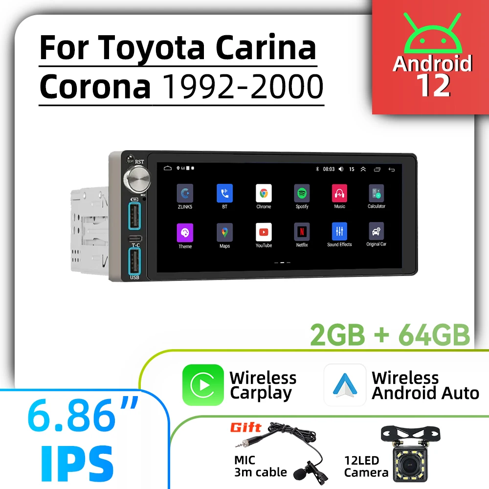 Carplay 6.86" Scree…