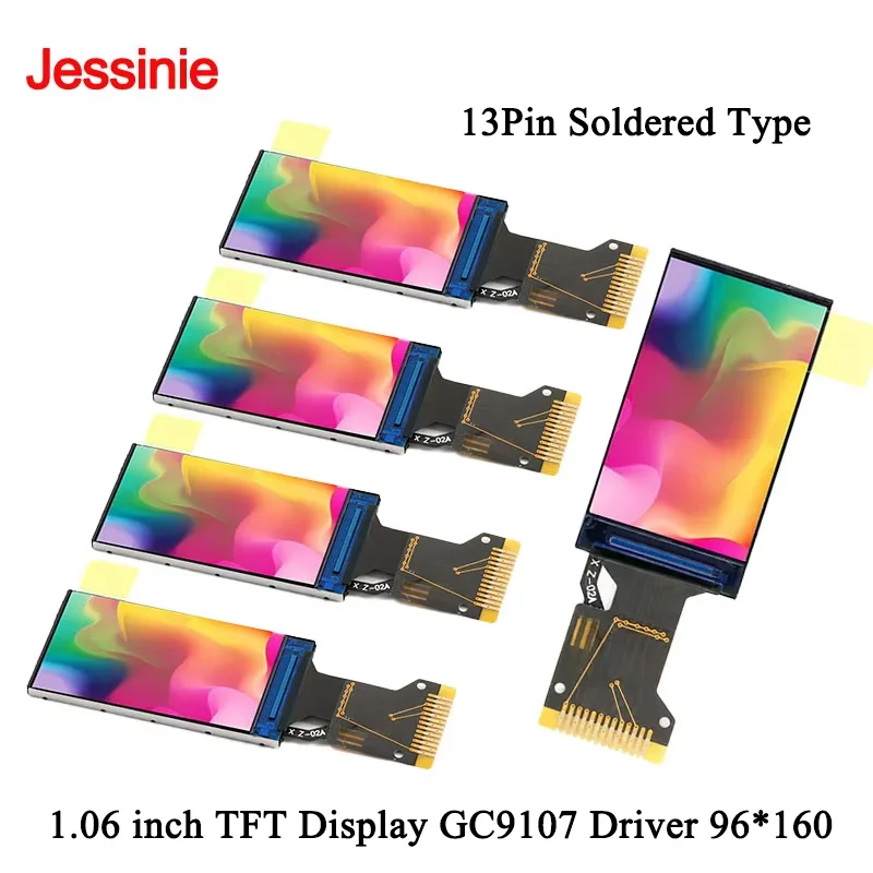 5pcs/1pc 1.06 inch TFT display HD IPS LCD full color bare screen 1.06