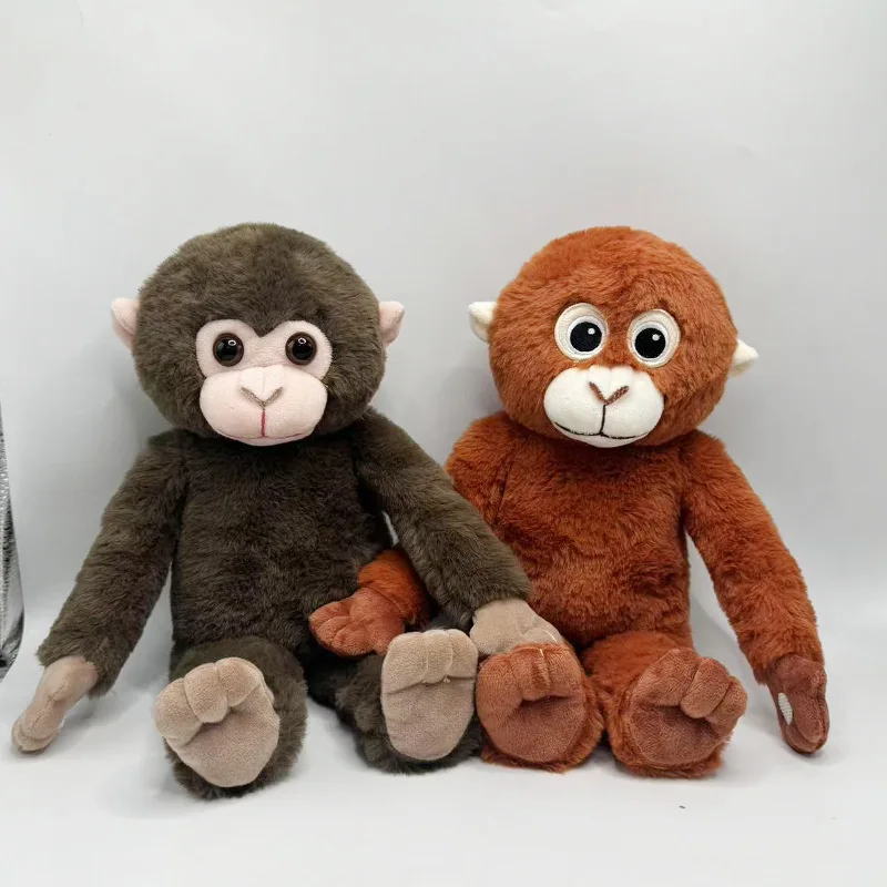 

Hot Cartoon Gorilla Plush Toy Chimpanzees Monkey Soft Stuffed Doll Backpack Car Bag Room Decor Fans Gift