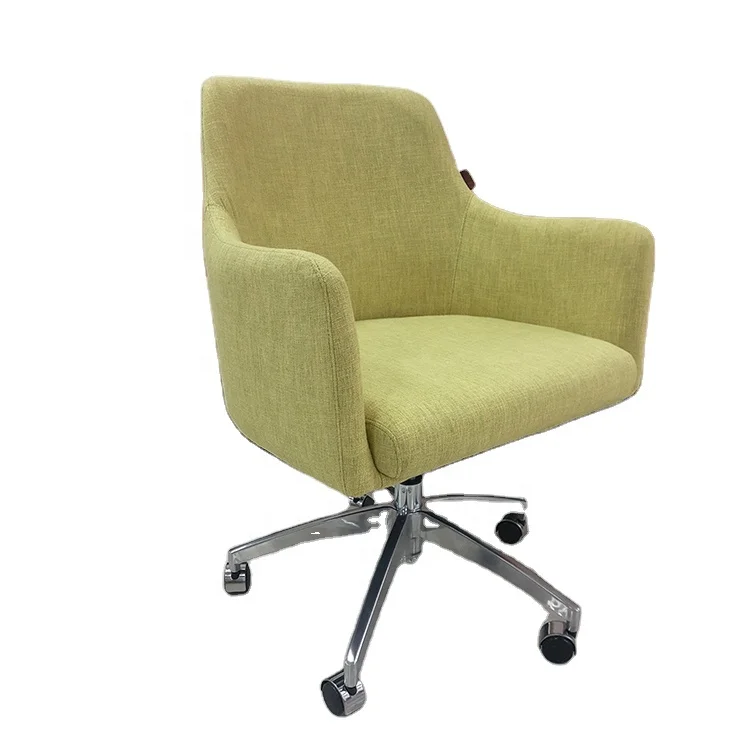

Modern Minimalist Design Office Chair by Guangdong Dining Reading Home Hotel Office Dark Khaki Leisure Color Made PU Material