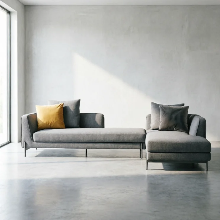 & Living room furniture high-end durable modern sofa leather sofa set
