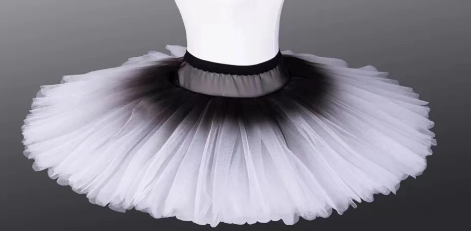 Nuova gonna da balletto Costumi professionali classici per pancake Tutu Pratica di balletto professionale a 9 strati che indossa la padella per adulti da donna