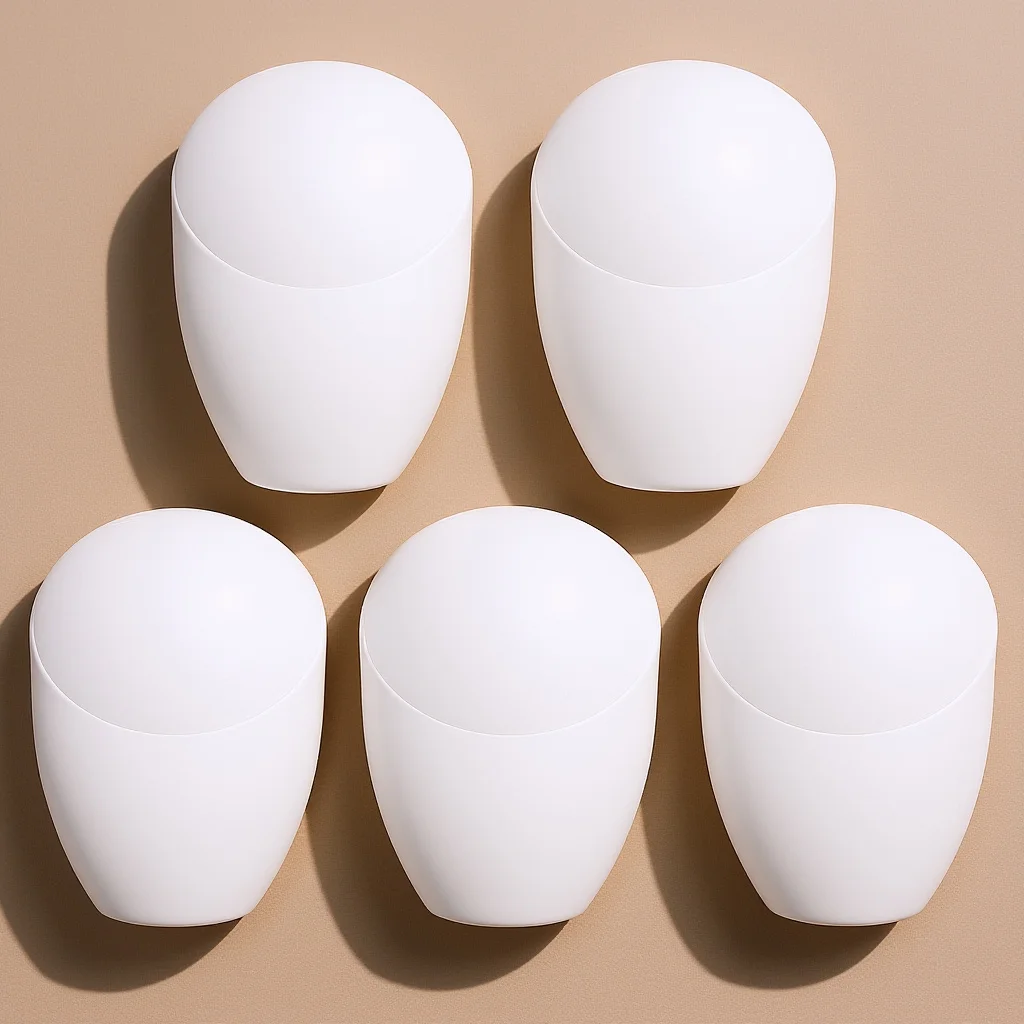 

5Pcs Horseshoe Plastic Lamp Shades Simple Light Cover Decorative Lamp Accessory for Bedroom Living Room Study Lamp-Chimney