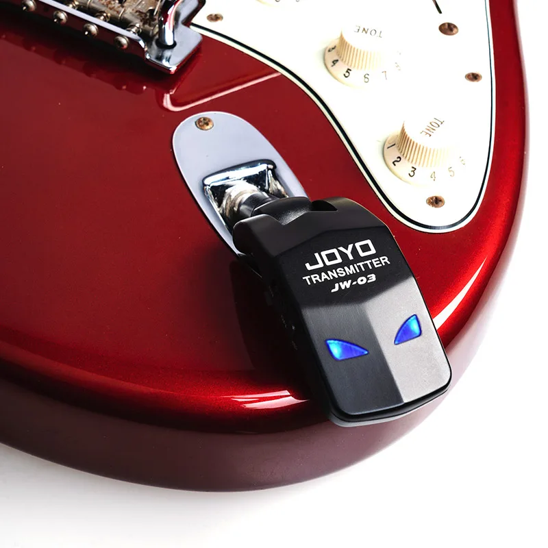 JOYO JW-03 Wireless Guitar Transmitter & Receiver 2.4G Digital Electric Guitar Wireless System For Guitar Bass Amplifier