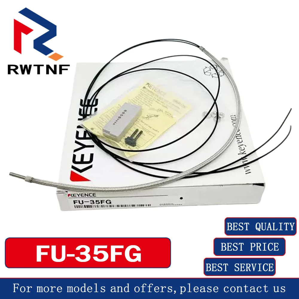 Brand New Genuine FU-35FG KEYENCE reflection M 3 coaxial fiber line, 100% original warehouse stock